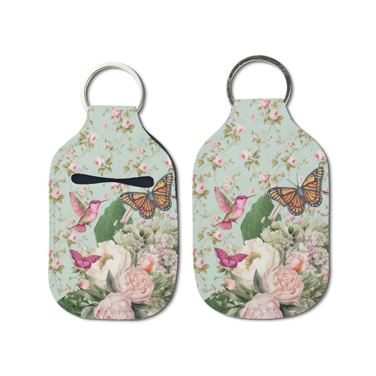 Botanic Bliss Hand Sanitizer Keychain
