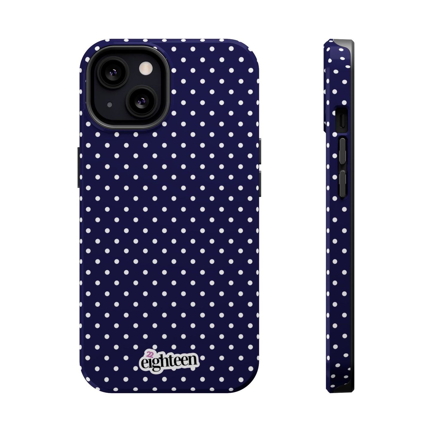 Deep Blue Dotty MagSafe Tough Case