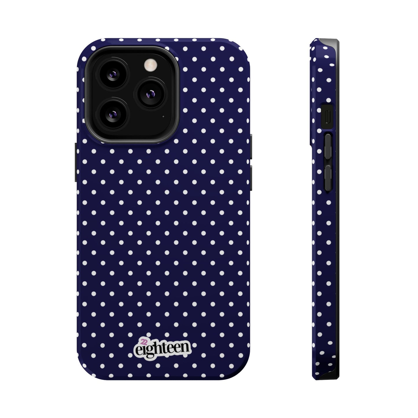 Deep Blue Dotty MagSafe Tough Case