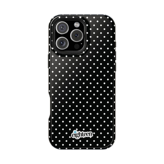 Black Dotty MagSafe Tough Case