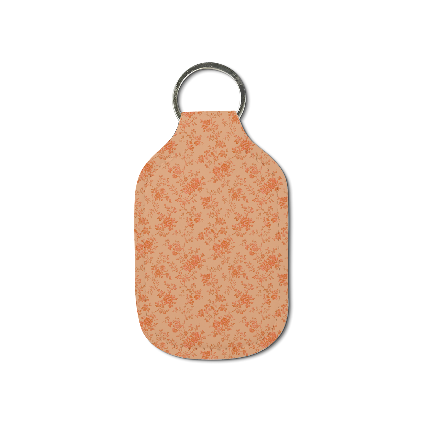 Brown Sugar Bloom Hand Sanitizer Keychain