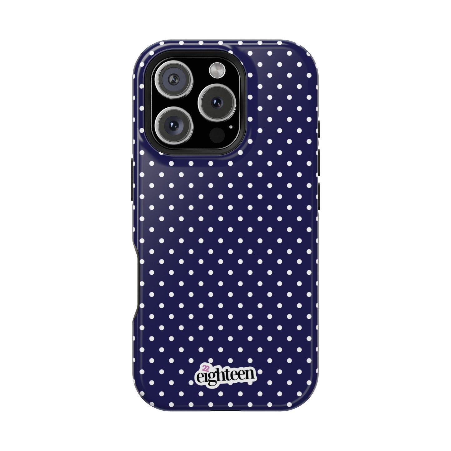 Deep Blue Dotty MagSafe Tough Case