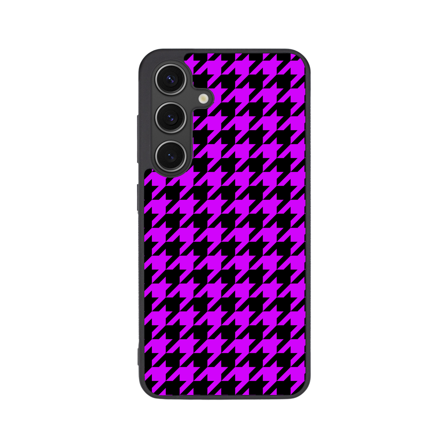 Neon Houndstooth Flex Phone Case