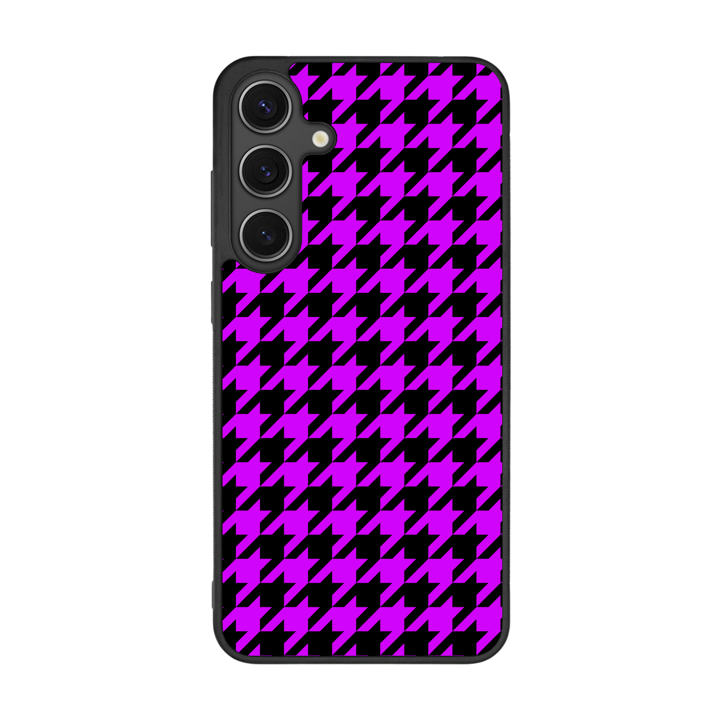 Neon Houndstooth Flex Phone Case