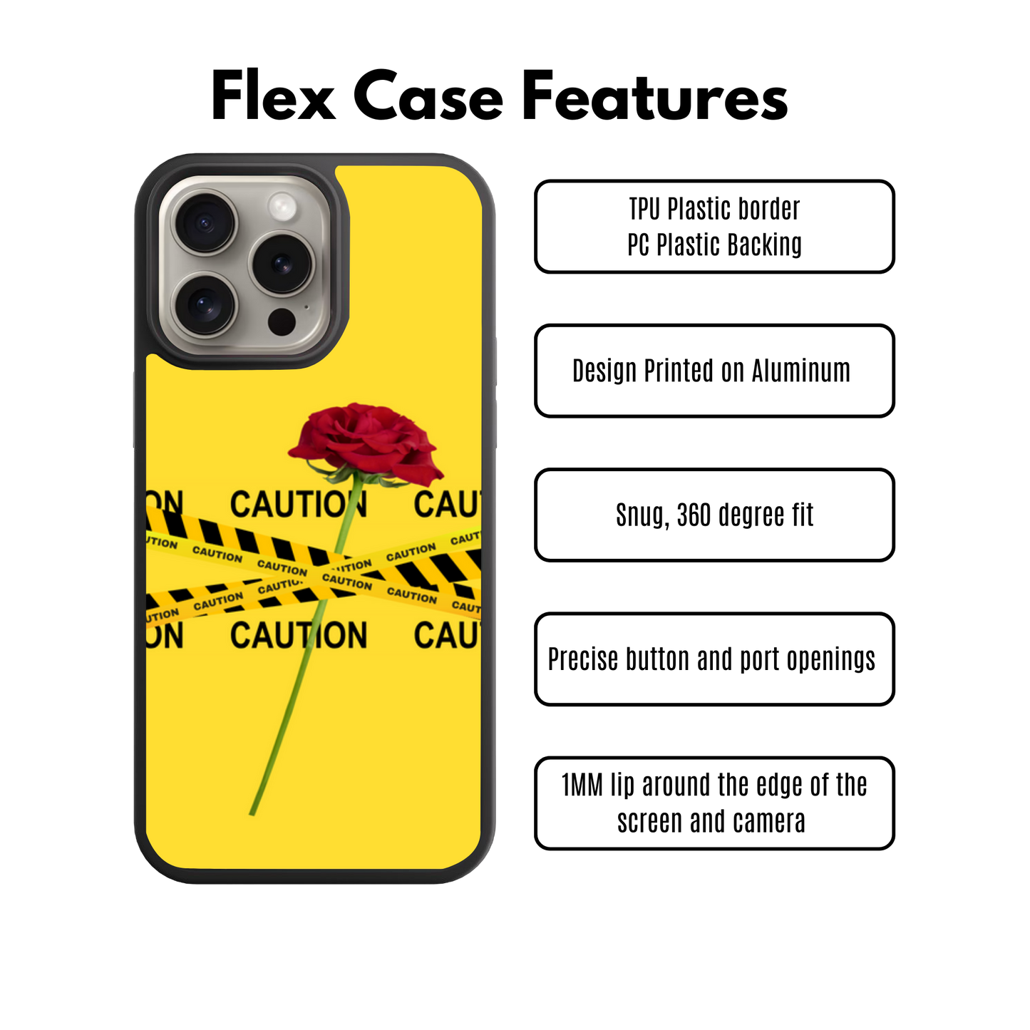 Dangerously Beautiful Flex Phone Case