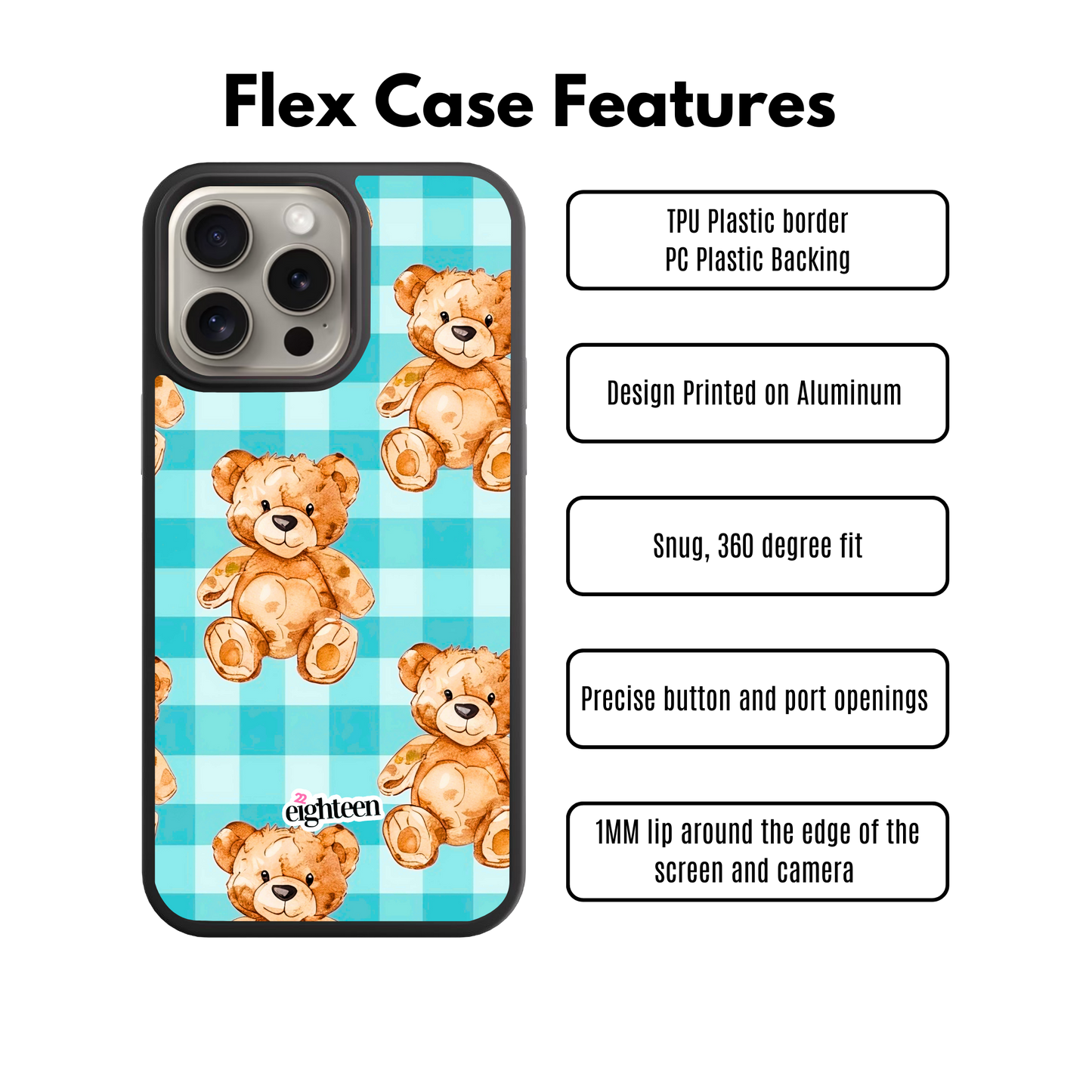 Bear Necessity Flex Phone Case