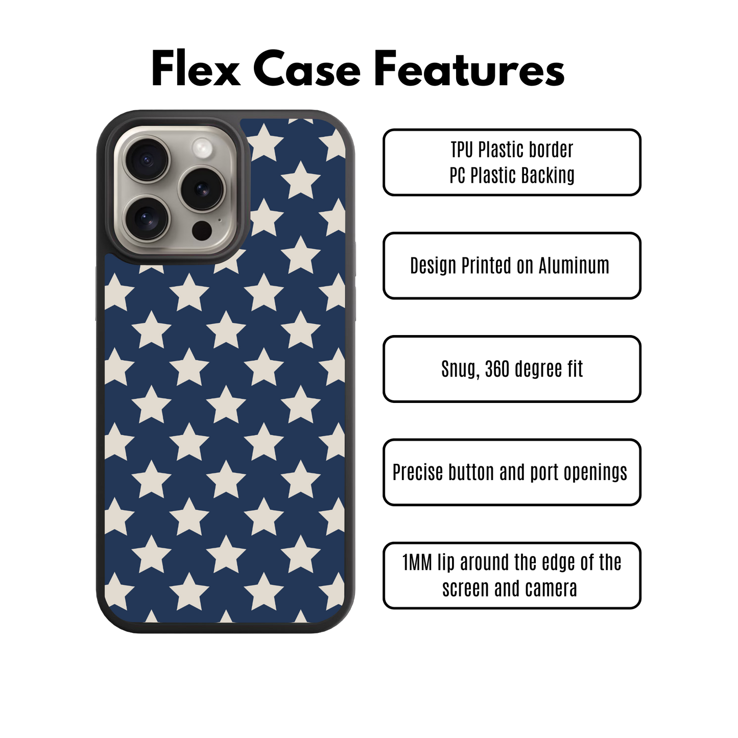 Country Star Flex Phone Case