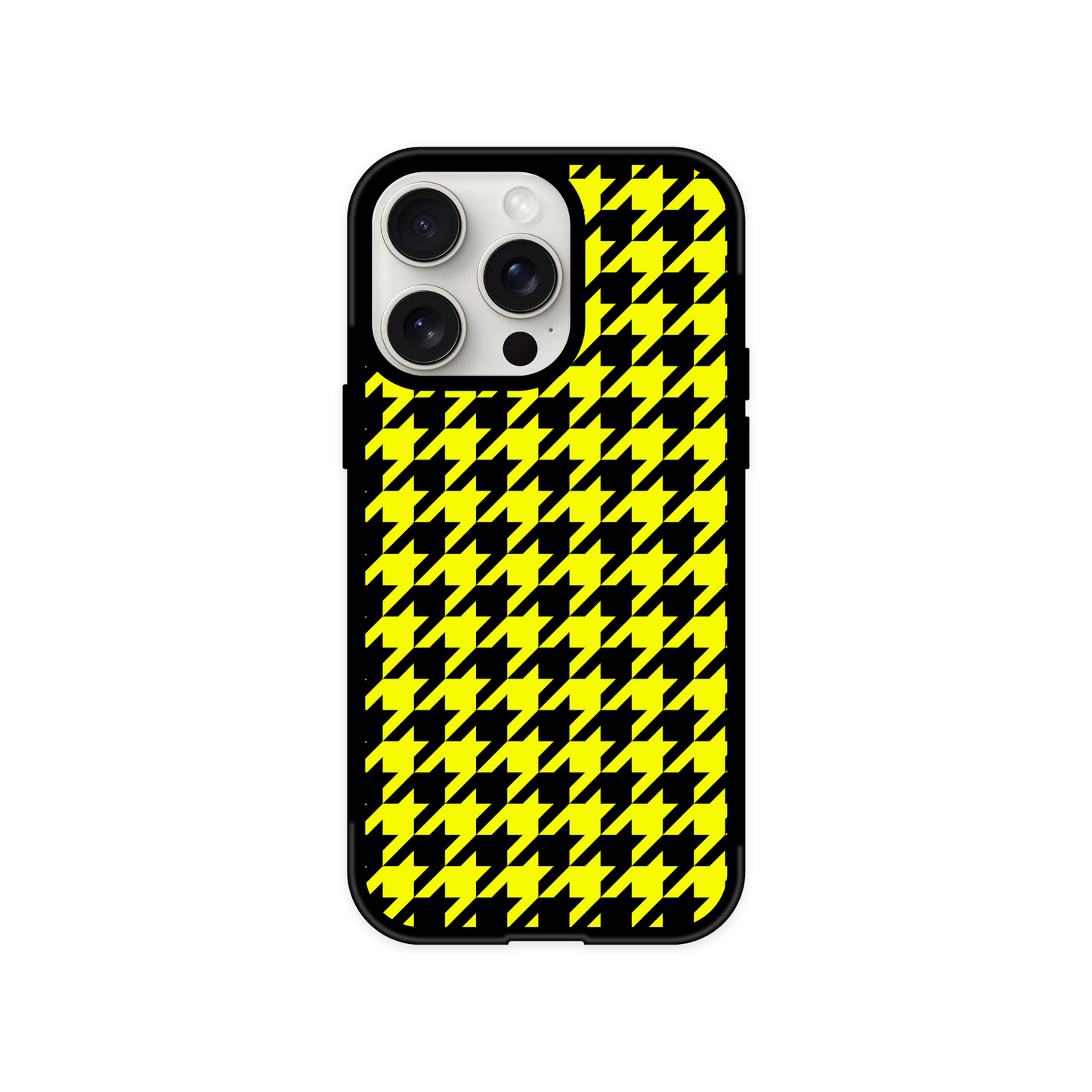 Neon Houndstooth Flex Phone Case