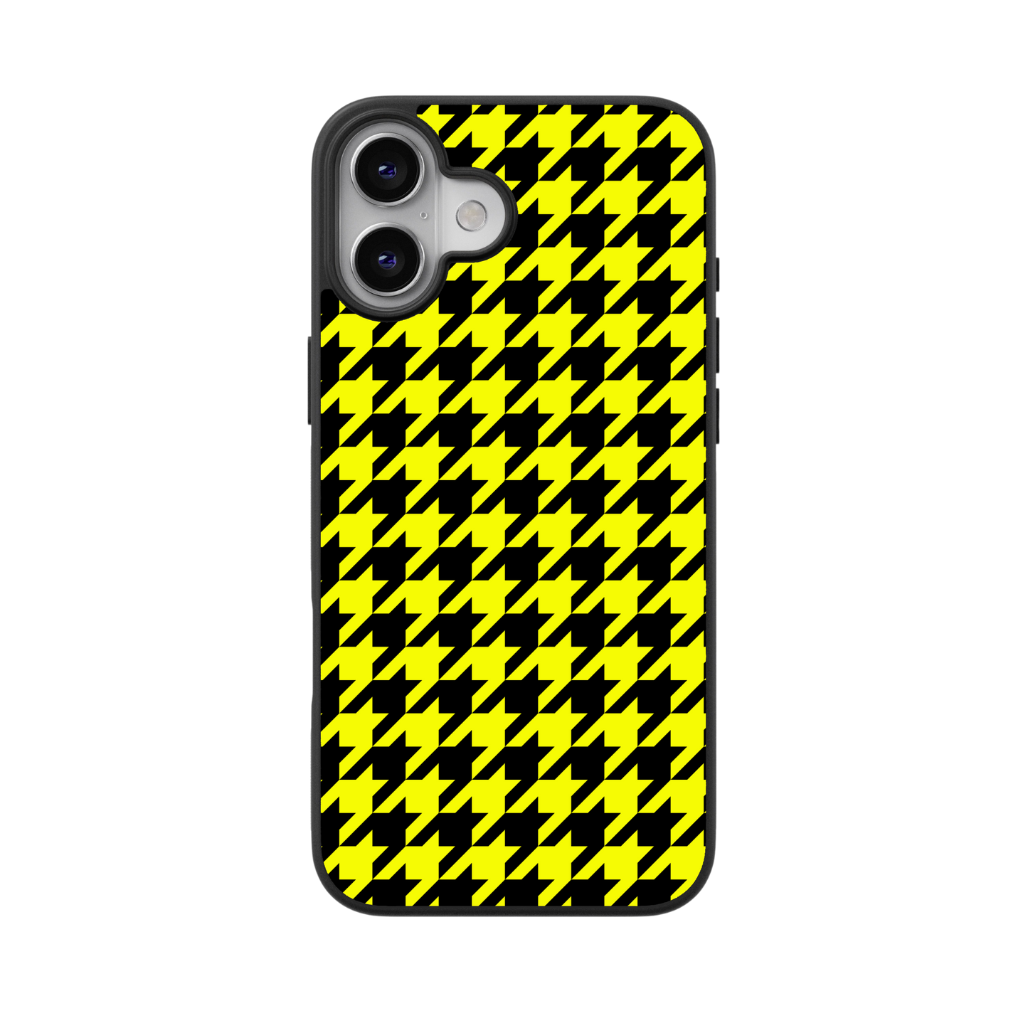 Neon Houndstooth Flex Phone Case