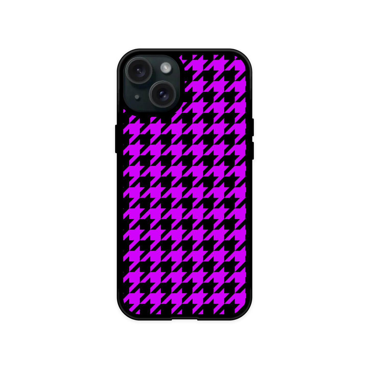 Neon Houndstooth Flex Phone Case