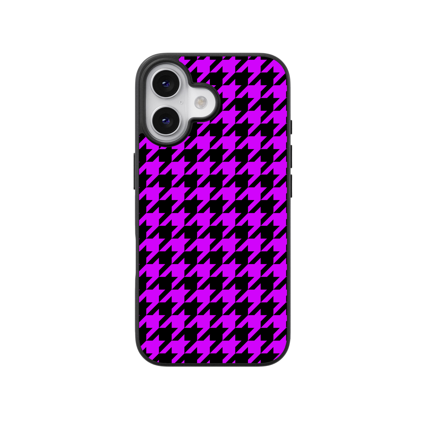 Neon Houndstooth Flex Phone Case