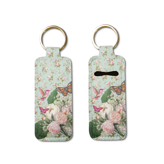 Botanic Bliss Lip Balm Pouch Keychain