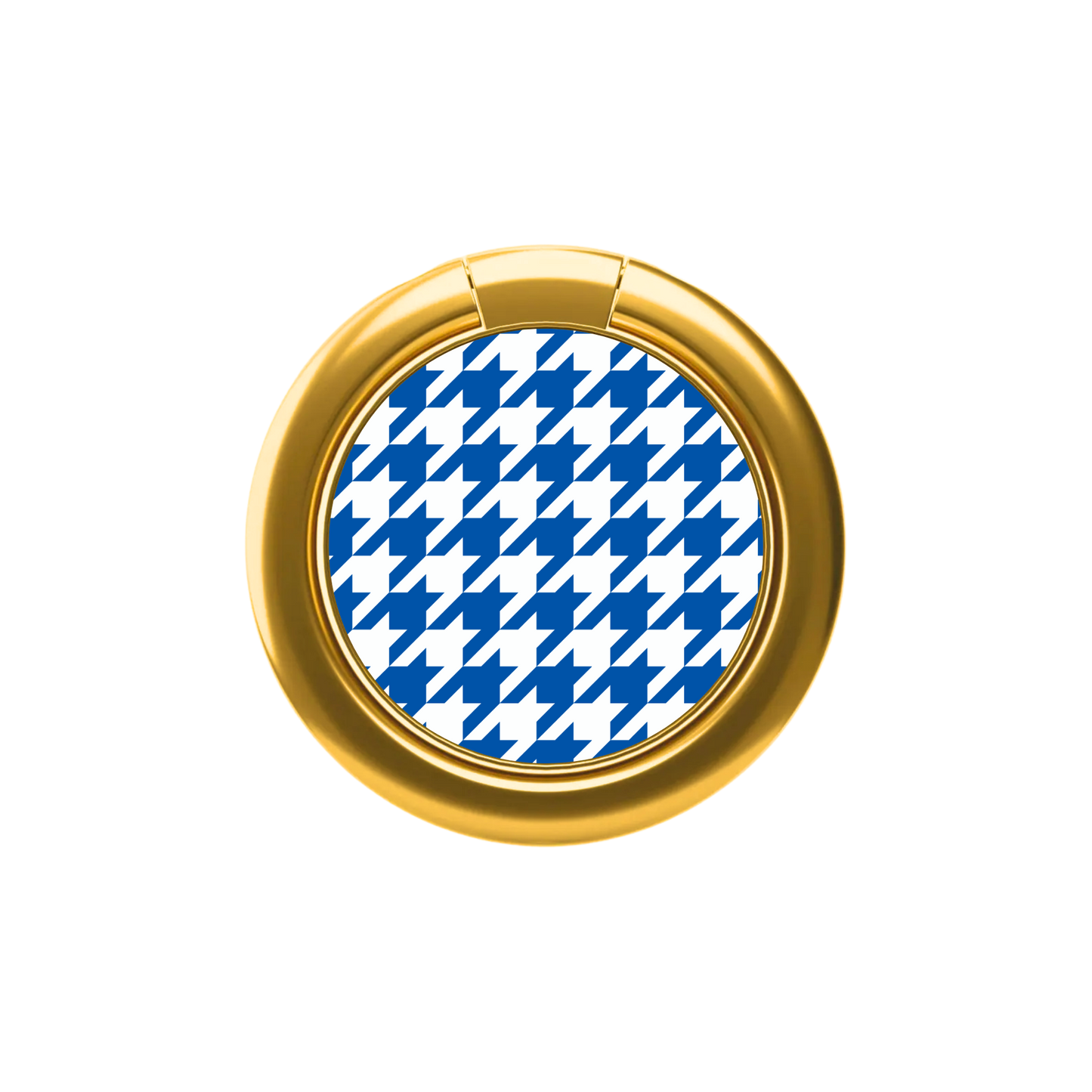 Black Sorority Houndstooth Phone Ring