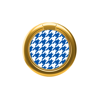 Black Sorority Houndstooth Phone Ring