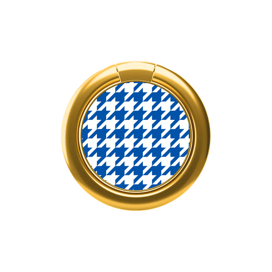 Black Sorority Houndstooth Phone Ring