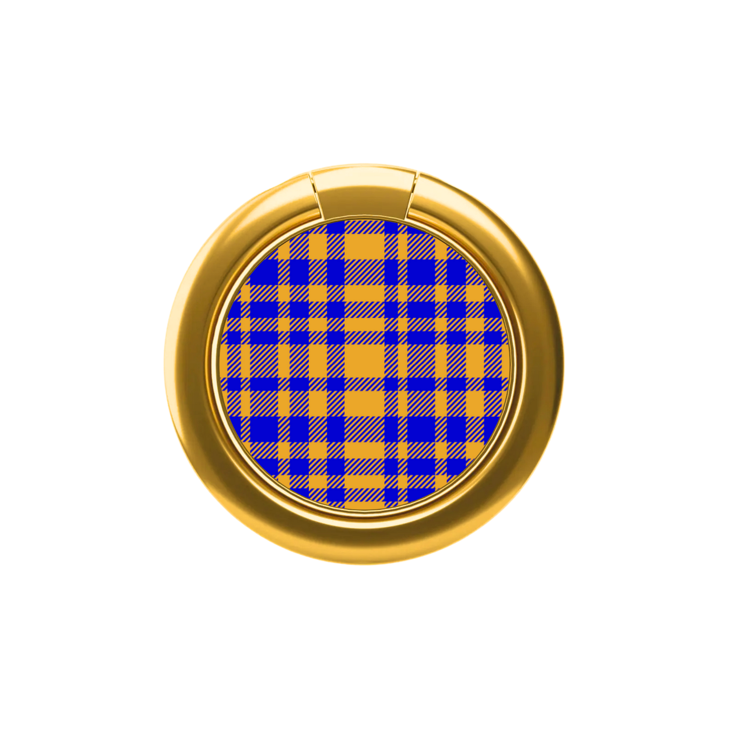 Black Sorority Plaid Phone Ring