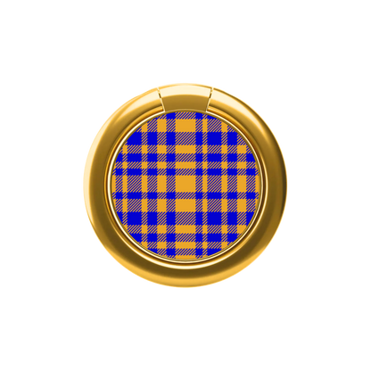 Black Sorority Plaid Phone Ring