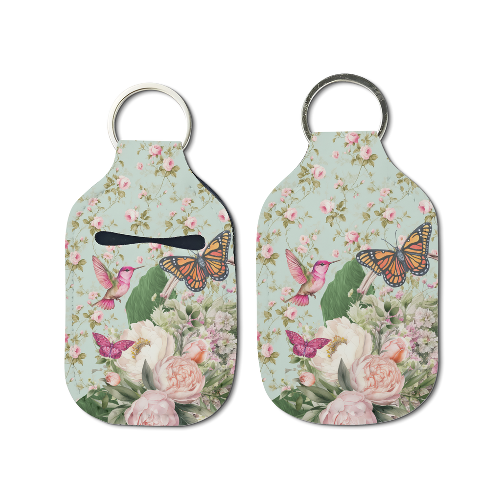 Botanic Bliss Hand Sanitizer Keychain