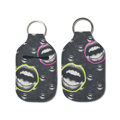 Lip Service Hand Sanitizer Keychain
