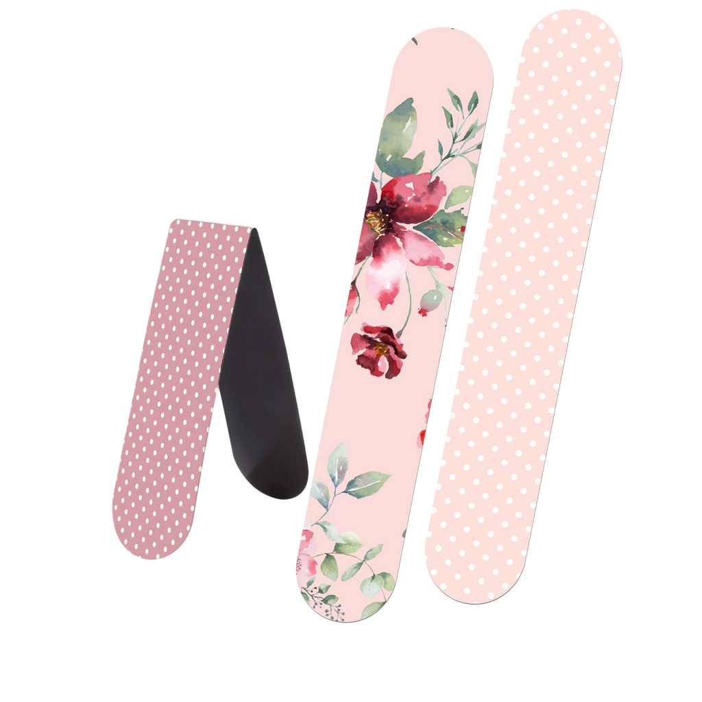 Dainty Floral Magnetic Bookmark 3-PK