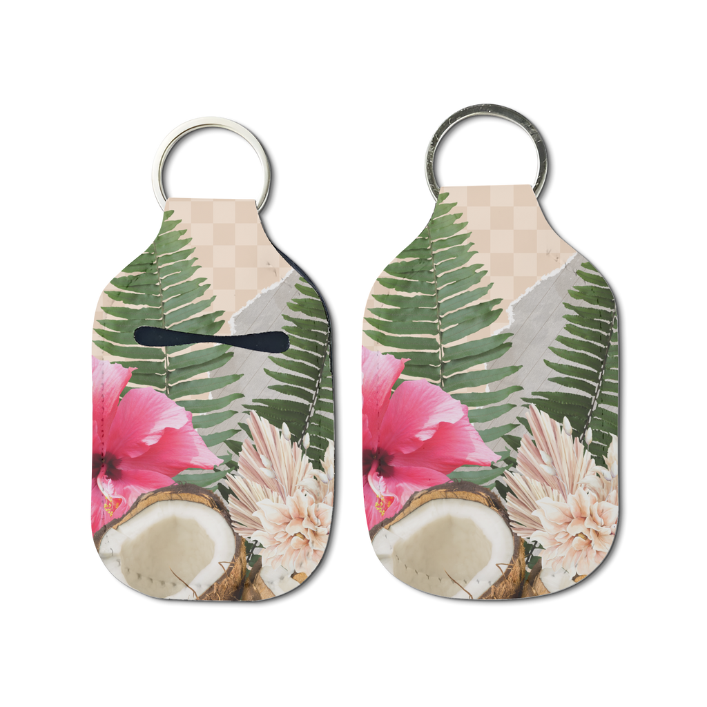 Wild Lush Hand Sanitizer Keychain