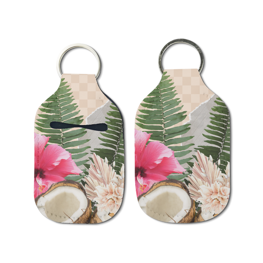 Wild Lush Hand Sanitizer Keychain