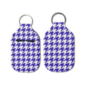 Houndstooth Hand Sanitizer Keychain