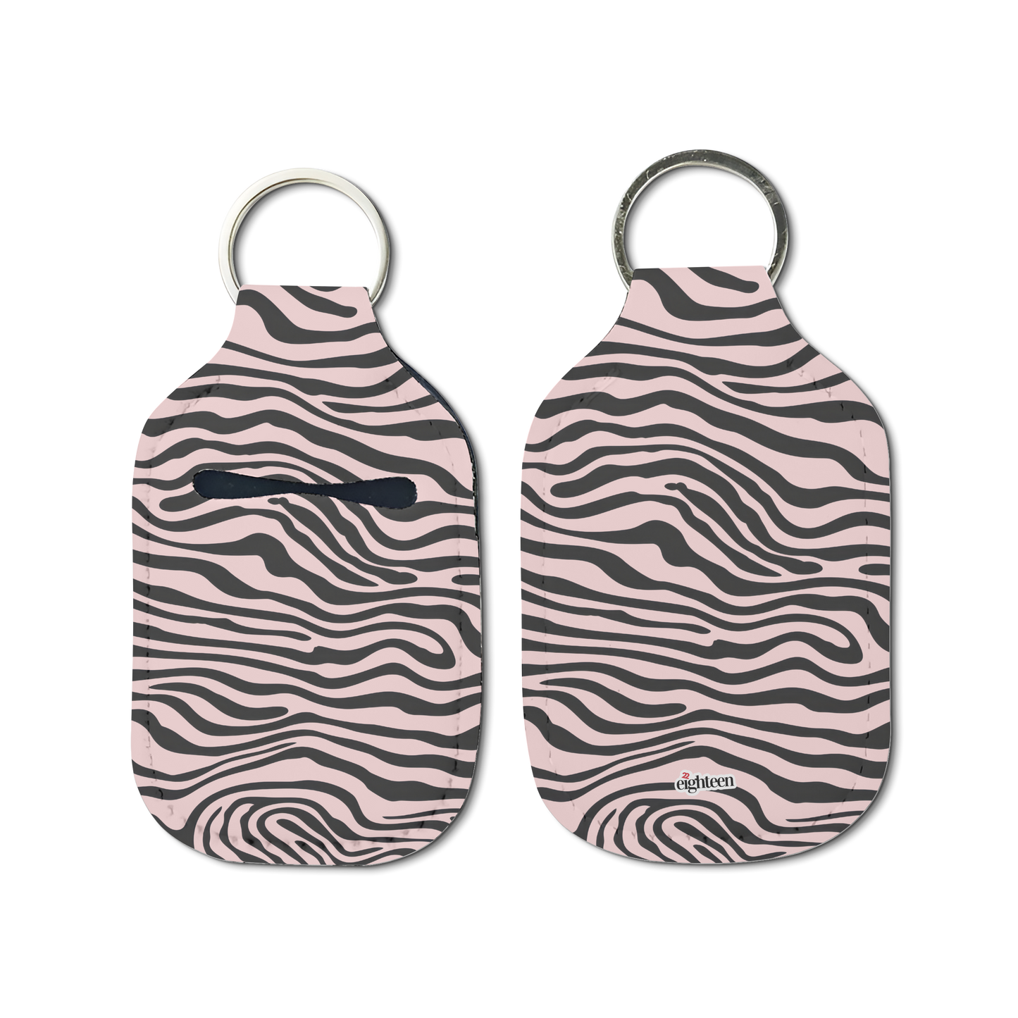 Saharan Stripe Sanitizer Keychain