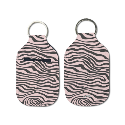 Saharan Stripe Sanitizer Keychain