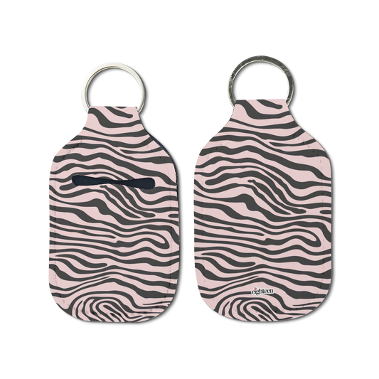 Saharan Stripe Sanitizer Keychain