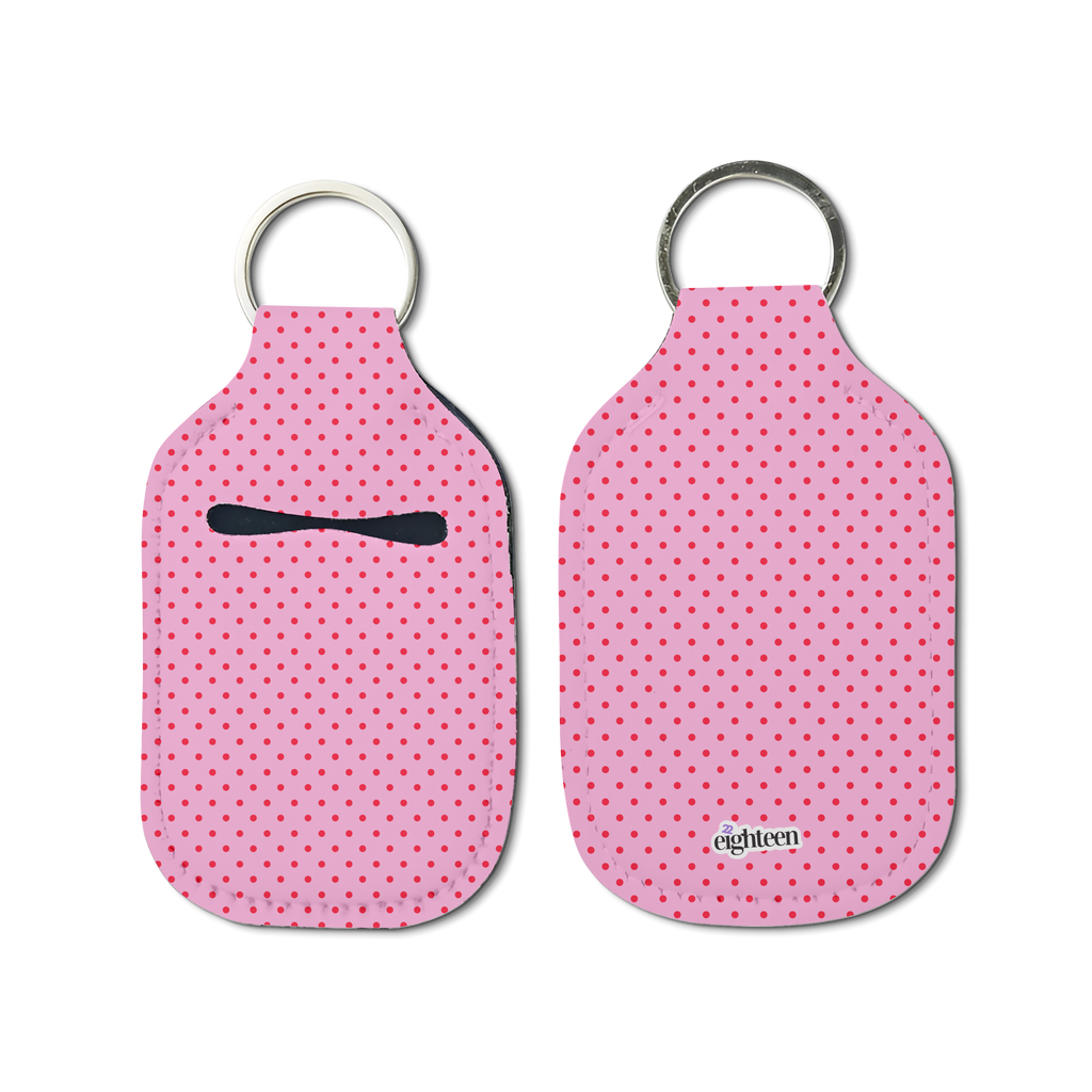 Love Dotty Sanitizer Keychain
