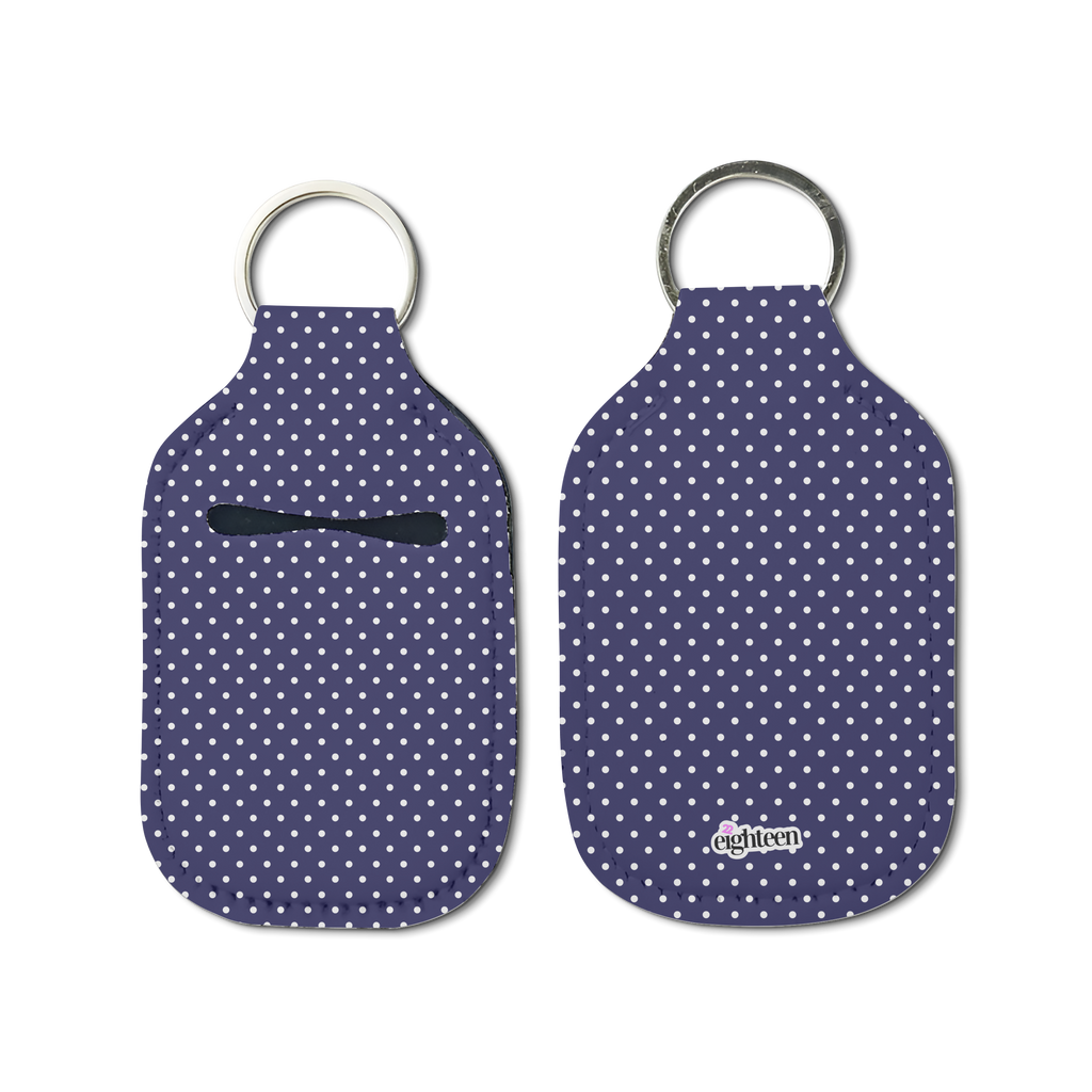 Dotty Hand Sanitizer Keychain