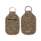 Lux Leopard Sanitizer Keychain