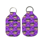 Ms. Pouty Hand Sanitizer Keychain