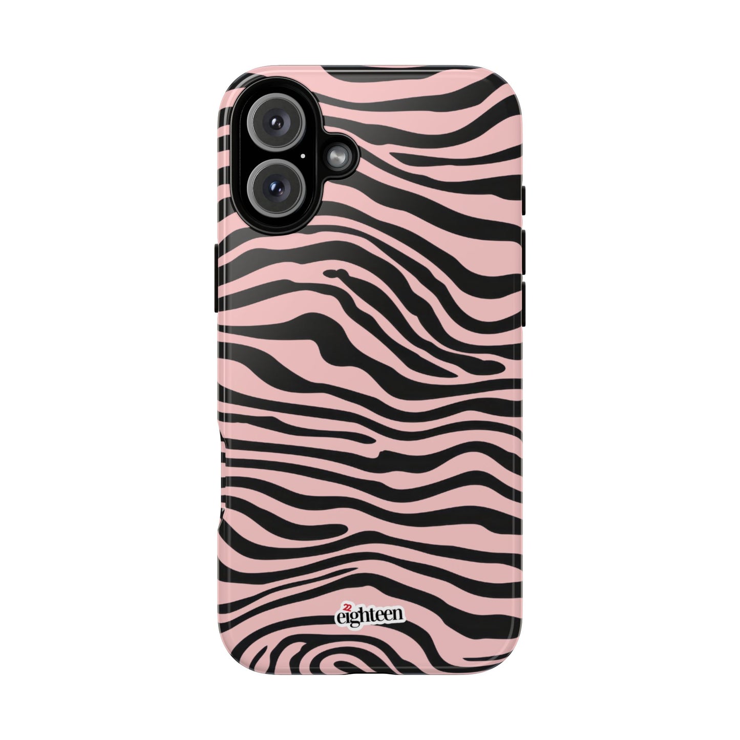 Pink Saharan Stripe Tough Phone Case