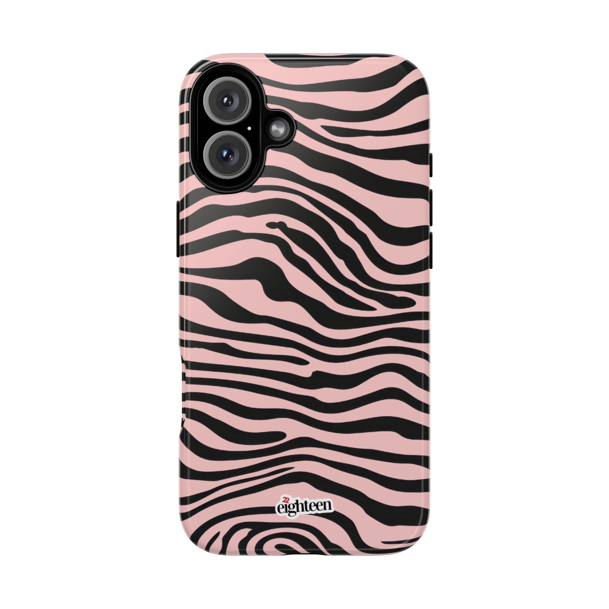 Pink Saharan Stripe Tough Phone Case