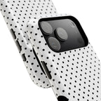 White Dotty MagSafe Phone Case