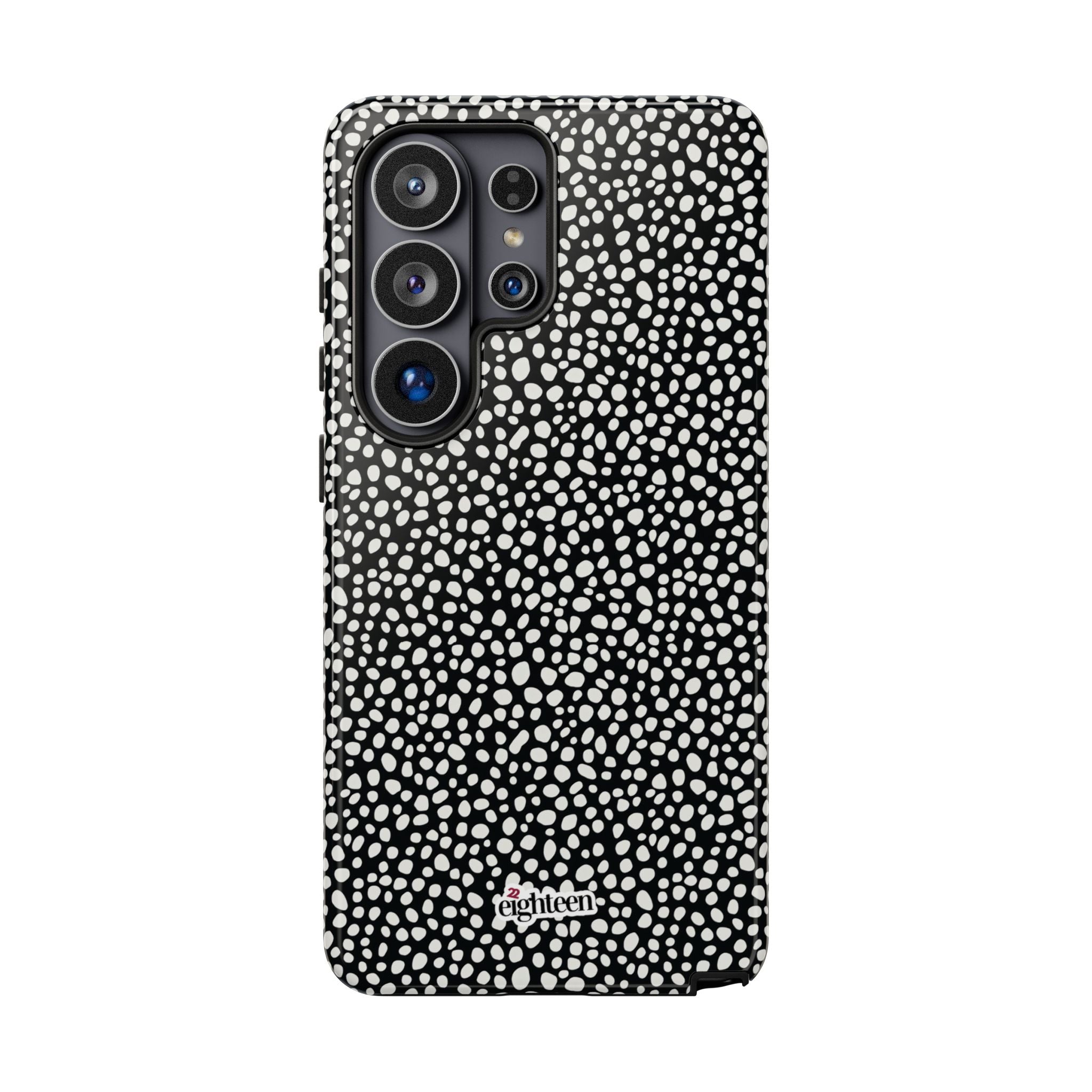 White Noise Tough Phone Case