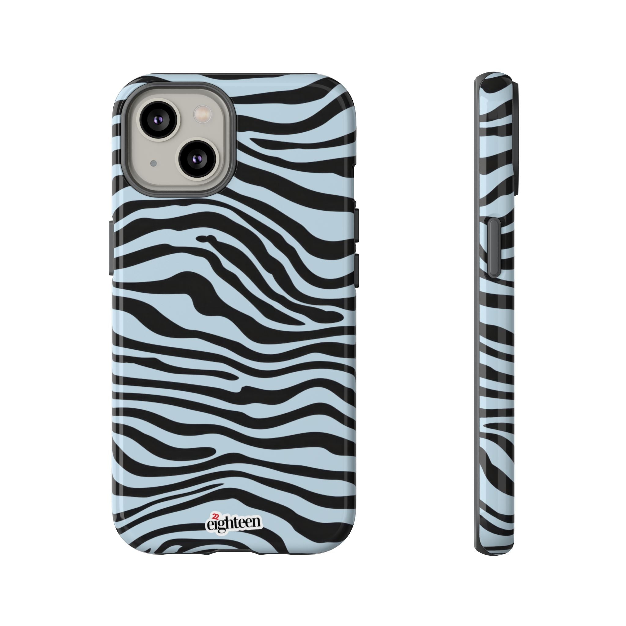 Blue Saharan Stripe Tough Phone Case