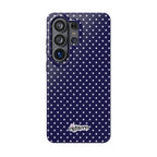 Deep Blue Dotty MagSafe Phone Case
