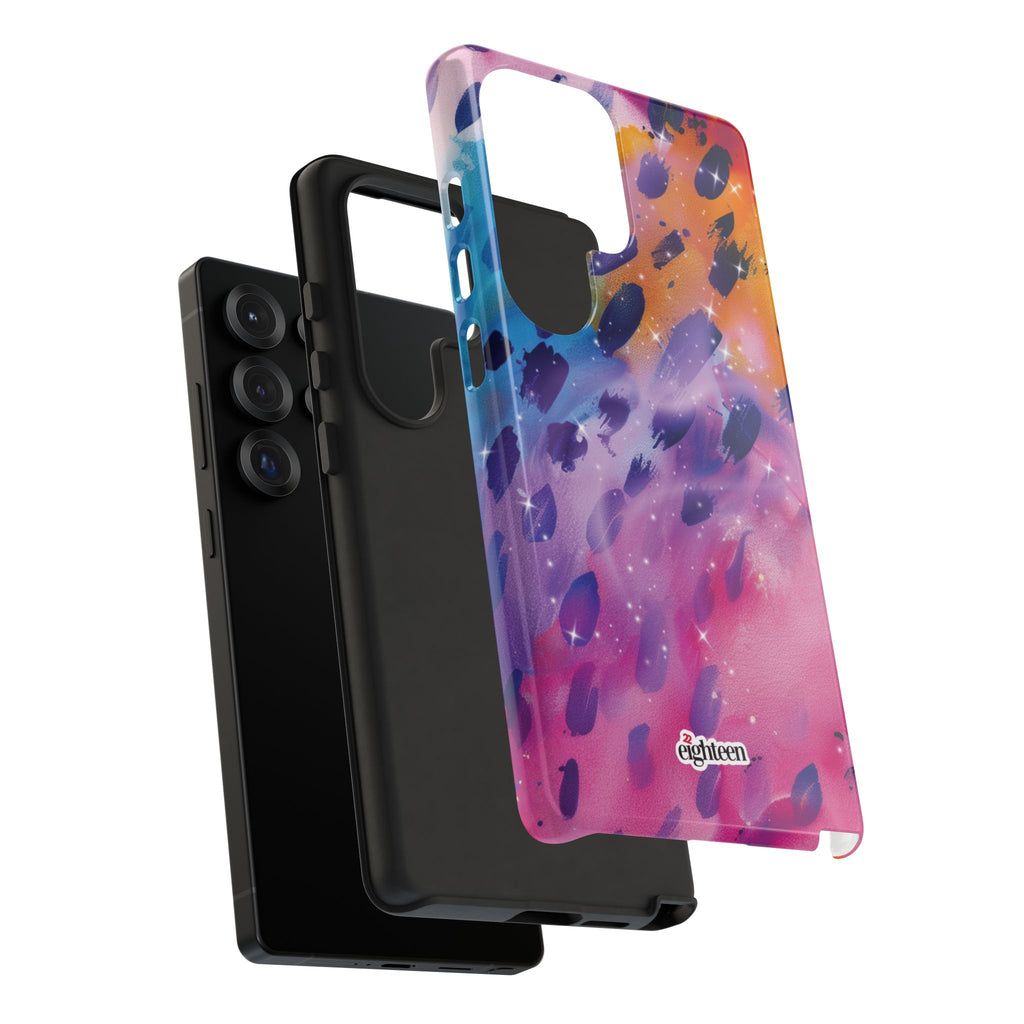 Nebula Glow Tough Phone Case