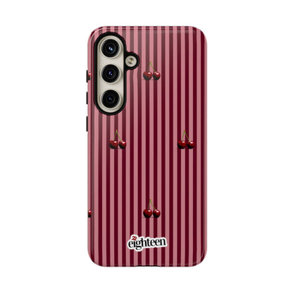 Dark Cherry Tough Phone Case