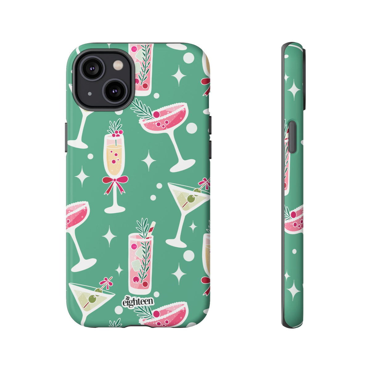 Mistletoe Martini Phone Case