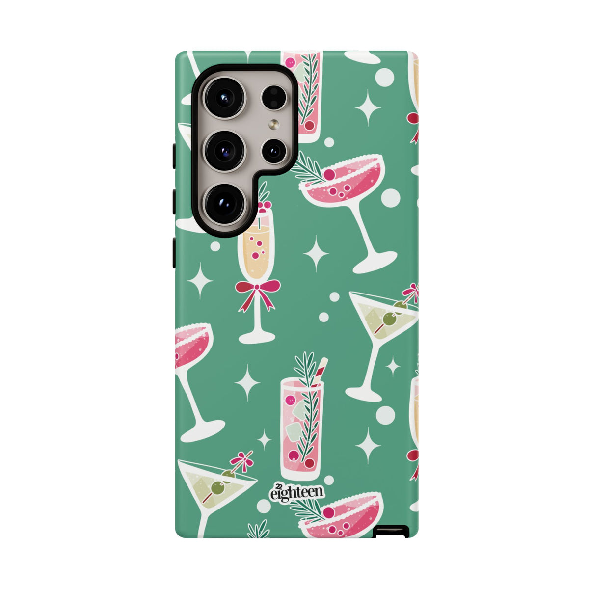 Mistletoe Martini Phone Case