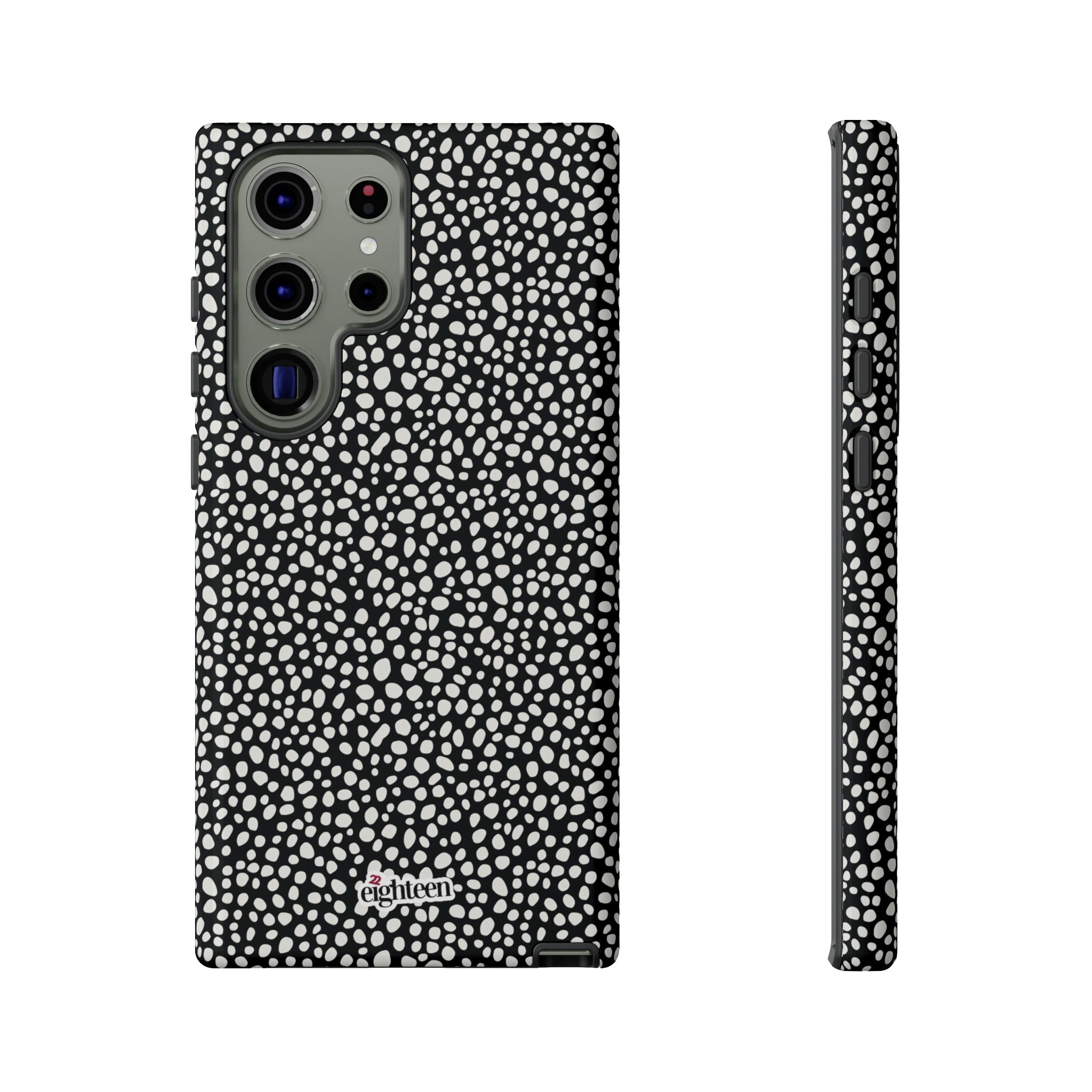 White Noise Tough Phone Case