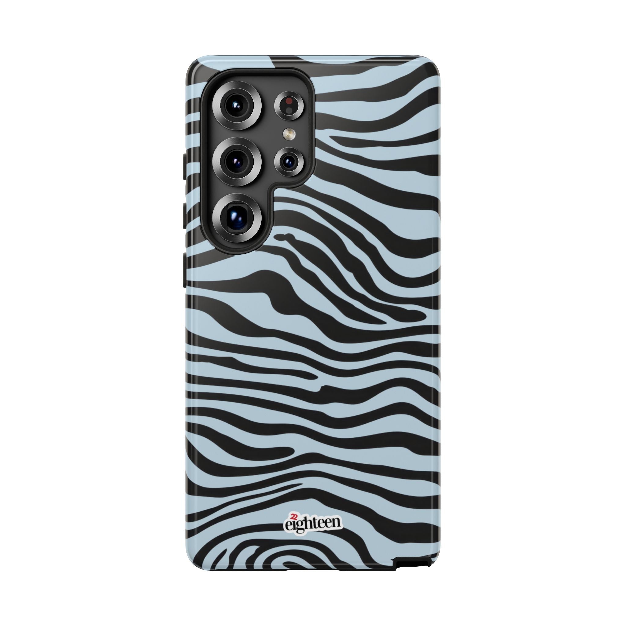 Blue Saharan Stripe Tough Phone Case