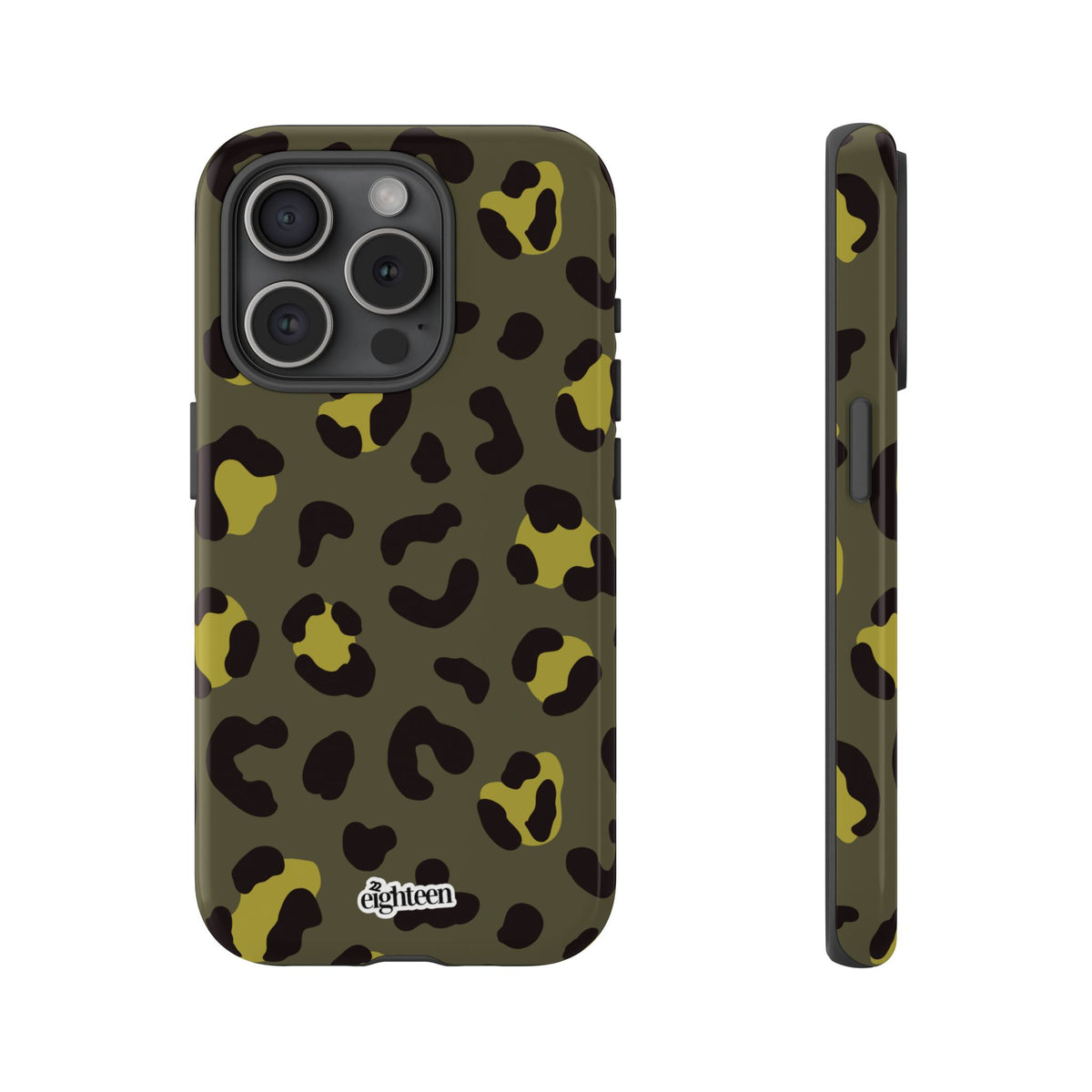 Wild Cat: Olive Twist Phone Case