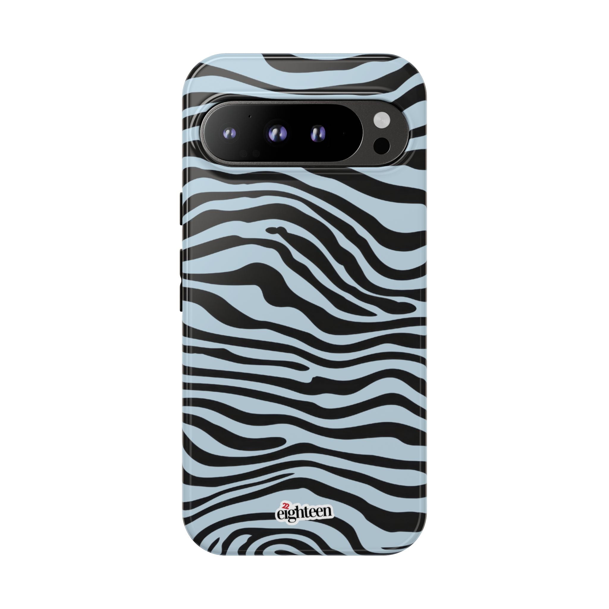 Blue Saharan Stripe Tough Phone Case