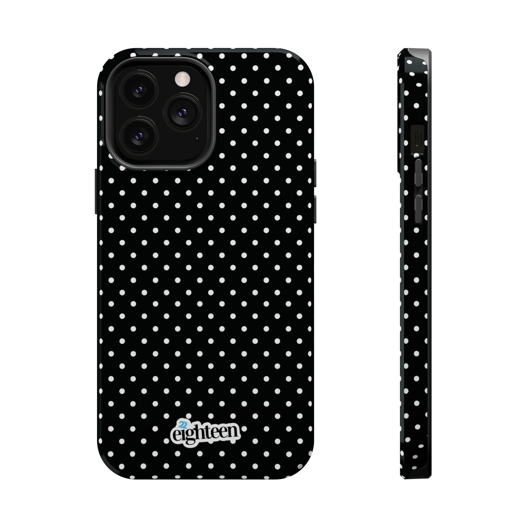 Black Dotty MagSafe Tough Case