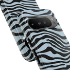 Blue Saharan Stripe Tough Phone Case